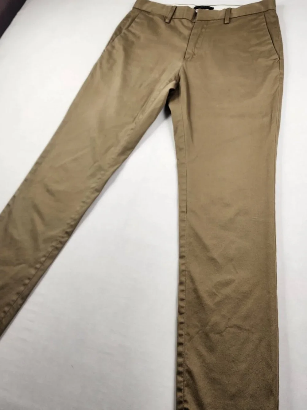 Banana Republic Mens 30x32 Tan Beige Aiden Chino Performance Comfort Pants EX